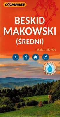 Immagine prodotto di Mappa Beskid Makowski laminata 1:50 000