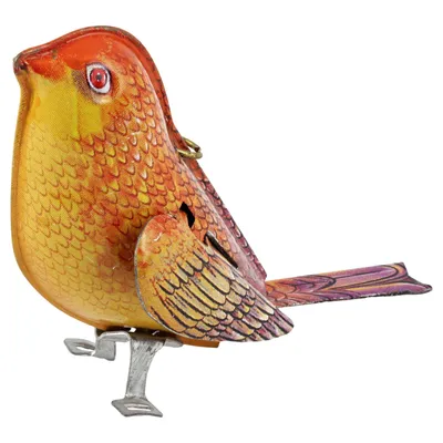 Produktbild von Blechspielzeug - Vogel - Deko Anhänger - Metall Ornament 06
