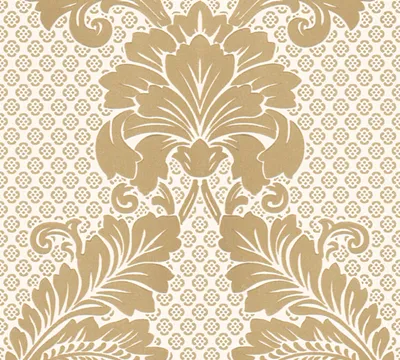 Produktbild von Architects Paper Barocktapete Luxury Wallpaper Tapete mit Ornamenten Vliestapete mit Echtflock gold creme 10,05 m x 0,52 m