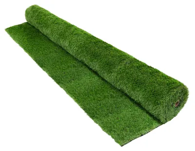 Obrázok produktu pre ECD Germany Trávnatý koberec 150 x 100 cm, 1,5 m², zelený, vonkajší, umelý trávnik v rolke, 18 mm, trávnatá rohož, predávaná na metre, umelý trávnik, umelý trávnatý koberec na balkón, terasu a do záhrady