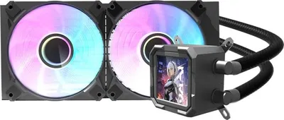 Obrázok produktu pre darkFlash DV240S, Vodné chladenie typu všetko v jednom, 12 cm, 800 ot/min, 1800 ot/min, Čierna