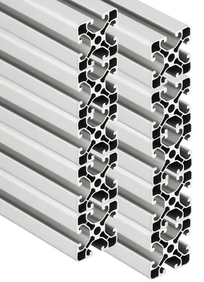 Produktbild von SCHMIDT systemprofile 10x 2000mm Aluminium Profil 40x40mm Nut 8 eloxiert