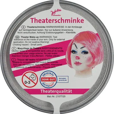 Produktbild von Jofrika 709010 Theaterschminke in Theaterqualität, silber (25 g Dose)