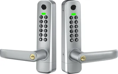 Produktbild von BOT Intelligenter Türgriff TTLock HO31 Double, silber