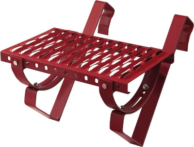 Productafbeelding van Daktrap - Daksteun - Veilig daklopen - Verstevigd plaatstaal - 120 cm - Kersenrood
