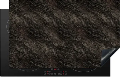 Produktbild von KitchenYeah© Herdabdeckplatte Muster - Struktur - Granit , 83x51cm, Küche Deko, Glaskeramikkochfeld Herdabdeckung, Abdeckplatte fùr Kochfeld