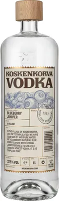 Produktbild von Koskenkorva Blueberry Juniper 1000ml 37,5% Vol.