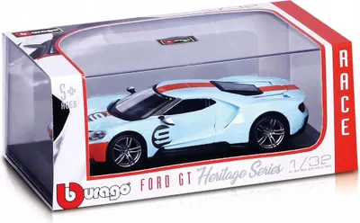 Produktbild von Bburago 1:32 Ford GT 2019 Nr. 9 Heritage Edition