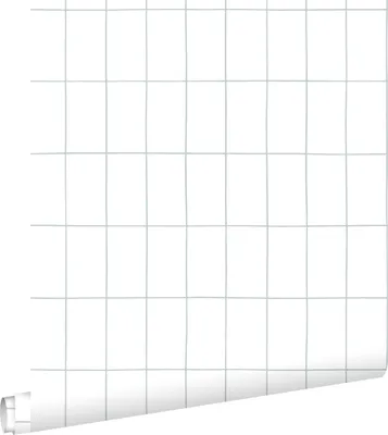 Immagine prodotto di ESTAhome carta da parati piccole tegole blu grigrio 53 cm x 10.05 m