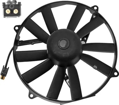 Produktbild von VEMO Kühlerlüfter Klimaanlage V30-02-1606-1 Links passend für MERCEDES-BENZ SL (R129) 280mm 2,564kg