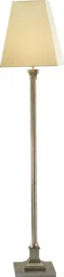 Immagine prodotto di Casa Padrino lampada da terra barocca placcata argento con colonna 170 x 35 cm - Lampada da terra - Fatta a mano in Italia