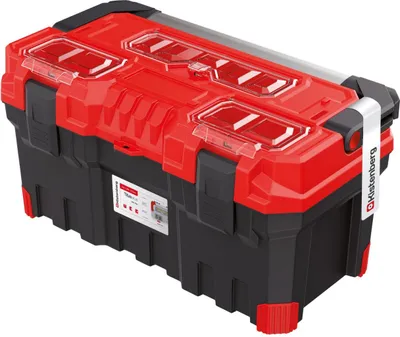 Immagine prodotto di Cassetta Portautensili Titan Plus Rossa - mm.554x286x276h. carico max Kg.20 art.KTIPA5530