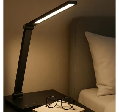 Produktbild von Brilliant G60210/06 Lomina Tischleuchte Kunststoff/Metall schwarz LED integriert