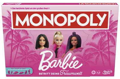 Produktbild von Edition das Klassische Brettspiel inspiriert von Barbies Traumwelt und ihren Abenteuern originelles für Kinder und Teenager Barbie