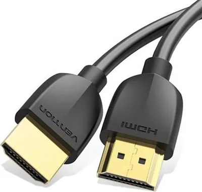 Obrázek produktu pro Vention AAIBD, 0,5 m, HDMI Typ A (standardní), HDMI Typ A (standardní), 3D kompatibilita, 18 Gbit/s, Černá