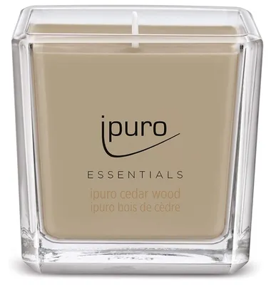 Immagine prodotto di Ipuro, Cedlar Wood, Candela profumata, 125ml - Create una casa piena di profumi rilassanti con questa candela profumata al legno di cedro da 125ml di Ipuro. Godetevi il relax con l'aroma naturale.