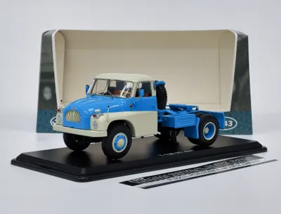 Obrázok produktu pre Traktor Tatra 138 NT 4x4 - modro-biely SSM 1:43