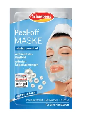 Produktbild von Schaebens Peel-Off Maske, für porentiefe Reinigung, 15 ml