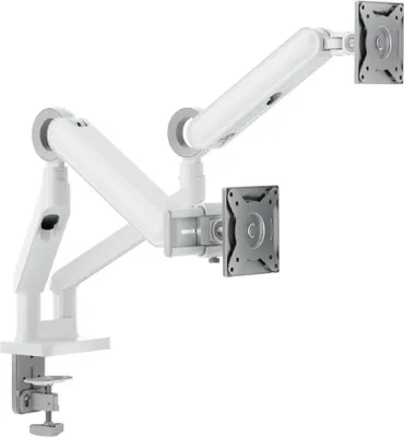 Productafbeelding van Alogic bevestigingsset (scharnierarm) - rail - voor 2 LCD-schermen - schermgrootte: 43,2-88,9 cm (17"-35")