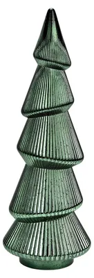 Produktbild von Tannenbaum aus Glas – Dekorativer Weihnachtsbaum aus Glas – Elegante Weihnachts-Winterdeko für Tisch, Regal & Fensterbank