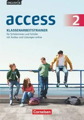 Obrázek produktu pro English G Access 02: 6. Schuljahr. Klassenarbeitstrainer mit Audios und Lösungen online