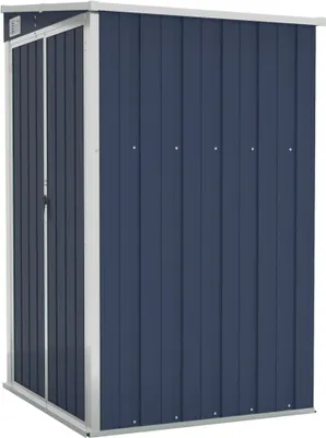 Produktbild von Anbauschuppen Anthrazit 118x100x178 cm Verzinkter Stahl