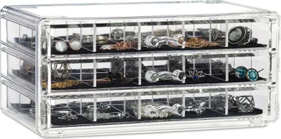 Produktbild von relaxdays Make up Organizer mit Schubladen