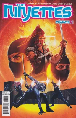Produktbild von The Ninjettes #4 [Dynamite, EN: The Ninjettes] US/UK comic