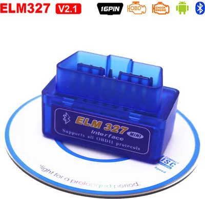 Produktbild von OBD2 II Mini ELM327 V2.1 Bluetooth KFZ Adapter Auto Testgerät Diagnose Gerät OBD