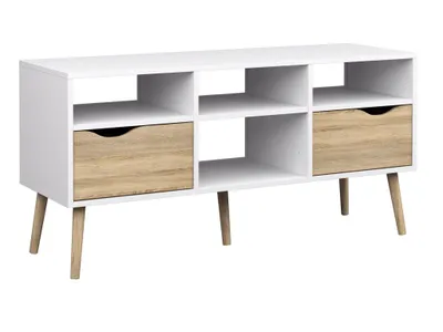 Produktbild von TV-Schrank, Weiß 39,1x117,2x57,4h cm