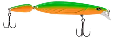 Produktbild von JustPro Nightveit Jointed 140 Green Tomato Zanderwobbler