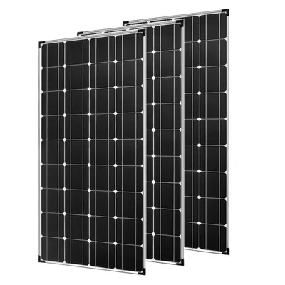 Immagine prodotto di Set di pannelli solari monocristallini, pannelli da 150W, regolatore 12V/24V, 450w