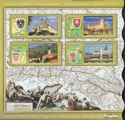 Produktbild von Briefmarken Rumänien 2010 Mi Block468I (kompl.Ausg.) postfrisch Donauanrainerstaaten