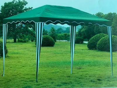 Immagine prodotto di Gazebo da Giardino 3x4m in Metallo Copertura in Poliestere Morel Parasole Verde