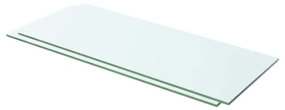 Produktbild von vidaXL Regalböden 2 Stk. Glas Transparent 60x20 cm