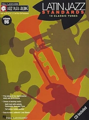 Obrázok produktu pre Latin Jazz Standards - Jazz Play-Along Volume 96 (Book/Online Audio)