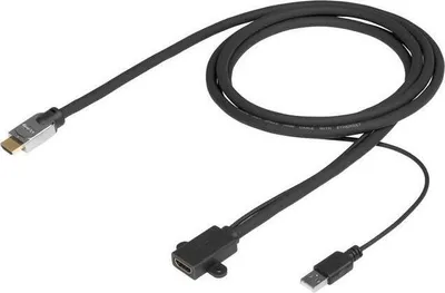 Obrázek produktu pro Vivolink PROHDMIHDMFM3-LSZH, 3 m, HDMI Typ A (standardní), HDMI Typ A (standardní), 3840 x 2160 px, 18 Gbit/s, Černá