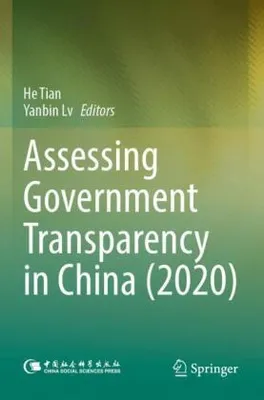 Obrázok produktu pre Assessing Government Transparency in China (2020)