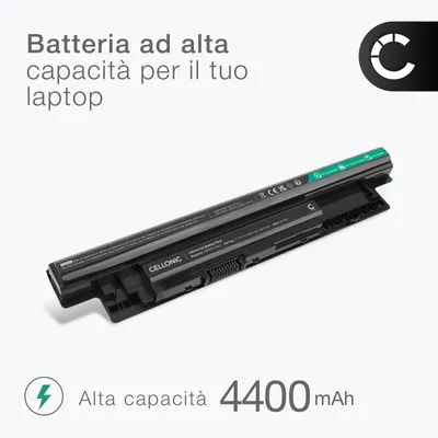 Immagine prodotto di CELLONIC 1x Batteria per PC portatile Compatibile con Dell Inspiron 15 5521, Inspiron 15 N3521, Inspiron 15 N5521, G35K4 – (4400mAh, 11.1V)