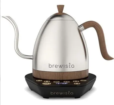 Obrázek produktu pro Varná konvice Brewista Artisan 1,0 l s husím krkem - nerezová ocel BA10VKVDE-SS / Bestbrew