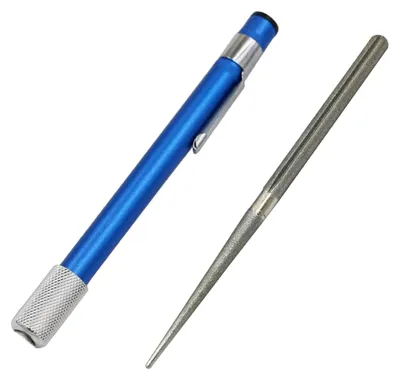 2er Set Outdoor Messerschleifstifte, Diamant, tragbar