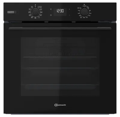 Produktbild von Bauknecht BBA3S85HU0K Einbau-Backofen mit Dampfunterstützung Schwarzes Glas - inkl.