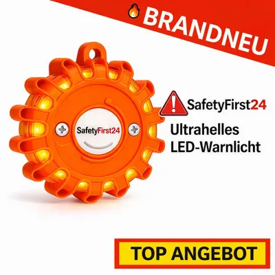 Obrázok produktu pre Safety First 24™ Výstražné svetlo Výstražné blikajúce svetlo Signálne svetlo Výstražné blikajúce svetlo Núdzové svetlo