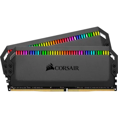 Obrázek produktu pro Corsair Dominator Platinum RGB, 16 GB, 2 x 8 GB, DDR4, 3200 MHz, 288-pin DIMM
