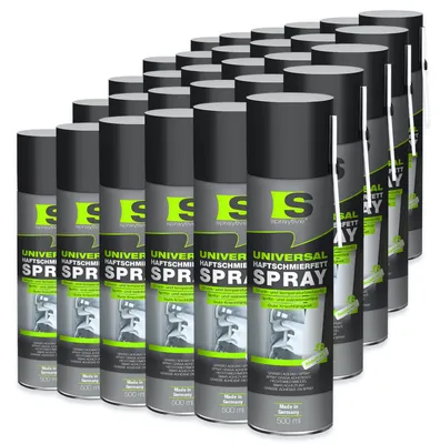 Produktbild von Spraytive 30x 500ml Universal Haftschmierfett-Spray – Schmierfett & Kriechöl für Auto, Gelenke & Lager