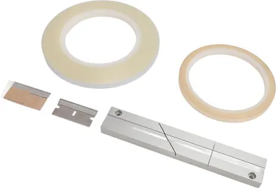 Obrázek produktu pro Sada spojovacích bloků, sada pro spojování pásky 1/4 10 palců, profesionální spojovací blok pro pásku Revoxsonido, 1/4 10 palcový nůž pro média s otevřeným kotoučem pro pásku 1/4 palce s otevřeným kotoučem