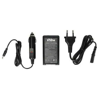 Produktbild von vhbw Ladegerät kompatibel mit Casio Exilim EX-Z8, EX-Z60, EX-Z77, EX-Z770, EX-Z65, EX-Z70, EX-Z75 Kamera - Ladeschale, Kfz-Adapter Ladeanzeige