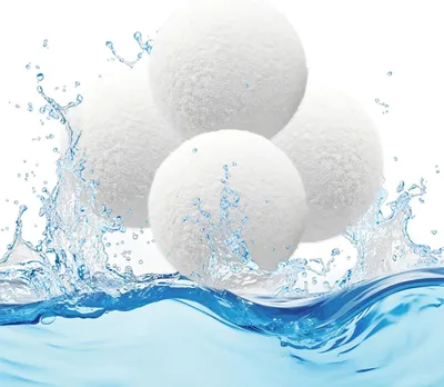 Imagen del producto de Bolas absorbentes de espuma, juego de 4 unidades, reutilizables, para spas y piscinas