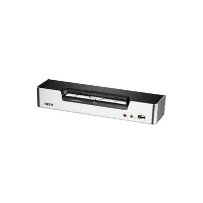 Produktbild von ATEN CS1794 Tastatur/Video/Maus (KVM)-Switch Silber