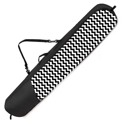Obrázek produktu pro Taška na snowboard, 165 cm, ZIG ZAG, taška na prkno, taška na snowboard, s nastavitelnými popruhy, přepravní taška, vodotěsná [051]